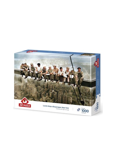 Gökdelen'de Öğle Yemeği 1000 Parça Puzzle