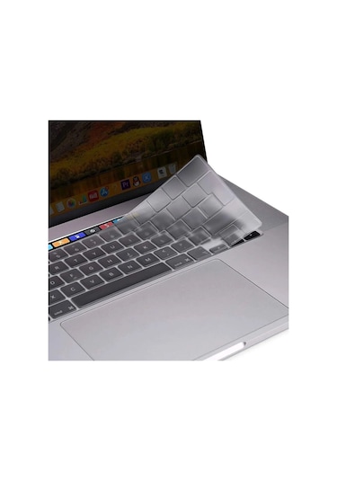 Macbook Uyumlu Air 13.6" M2-m3 Çip 2022/2024 A2681 A3113 Uyumlu Standlı Kılıf Klavye Kılıfı Ekran Koruyucu Şeffaf