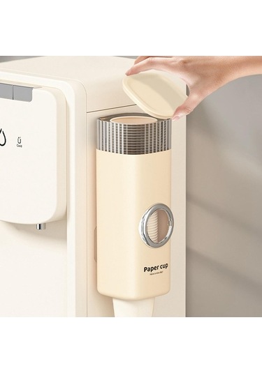 Pazly Suntek Kağıt Fincan Dağıtıcı - Restoran, Banyo, Çiftlik Evi İçin Bej Bej