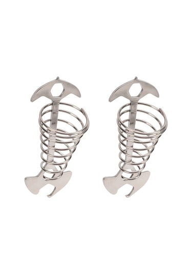 Skycity 2 Adet Çadır Gövde Bağlama Aynası, Çelik Ve Alüminyum, Çadır Sabitleyici, Rope Kanca, Çıkrık Kullanıma Uygun, Çadır Aksesuarı, Gümüş Renk Gümüş