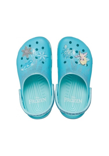 Crocs Frozen Elsa Classic Clog K Kız Çocuk Terlik 210235 210235 90h 90h Açık Mavi