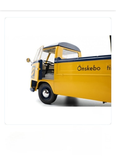 Solido 1:18 Volkswagen T1 1950 Pick-up İkea Dekalli Model Araba