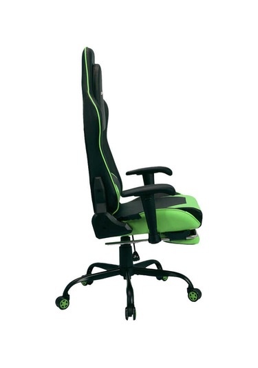 Adore Gaming Combo Profesyonel Oyuncu Ve Çalışma Koltuğu-siyah-yeşil 71x130-139,5x58 Cm Gxyxd