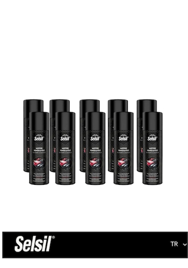 Selsil Motor Temizleme Sprey 500 Ml 10 Adet