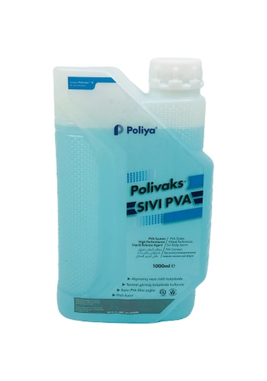Poliya Polivaks Sıvı Kalıp Ayırıcı Pva 1 L