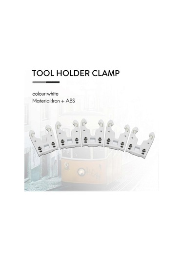 Adet/grup Iso30 Alet Tutucu Kelepçe Demir + Abs Alev Geçirmez Kauçuk Pençe S2024123014060 Diğer