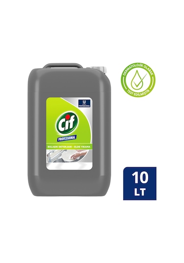 Cif Professional Bulaşık Deterjanı Elde Yıkama 10 L