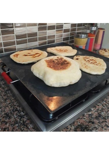 Firstwork Ocak Üstü Kare Sac Bazlama Börek Katmer Sacı