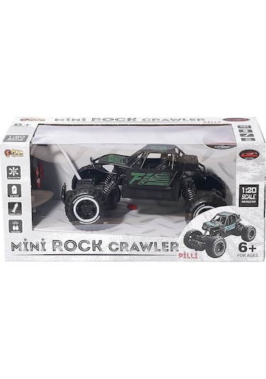 Cn917 Kumandalı Pilli Mini Rock Crawler -can