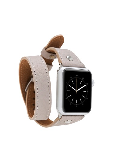 Apple Watch Uyumlu Deri Kordon 38-40-41mm Slim Dtst Erc3 Diğer