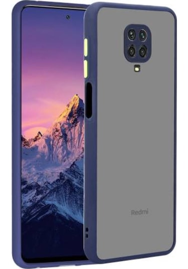 Xiaomi Redmi Note 9 Pro Kilif Lens Korumali Mat Silikon Kapak 435226138