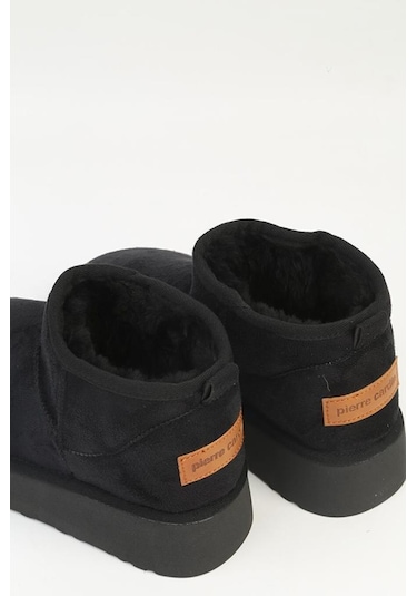 Pierre Cardin Pc-52709 Ugg Siyah Kadın Bot Siyah