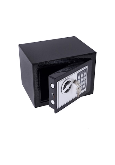 Şifreli Çelik Kasa - Mini Şifreli Elektronik Çelik Kasa - 23 X 17
