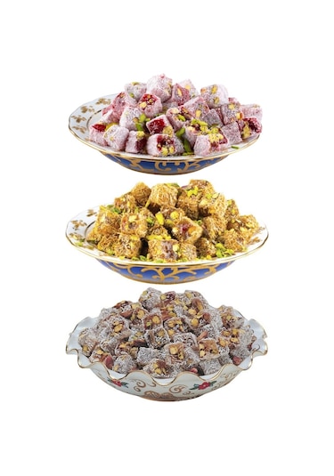 Çifte Kavrulmuş Karışık Antep Fıstıklı Lokum 150 Gr
