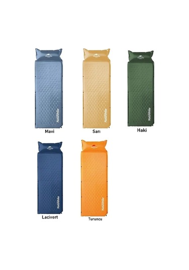 Naturehike Ultralight Şişme Kamp Matı 185 60 2.5 Cm Mavi