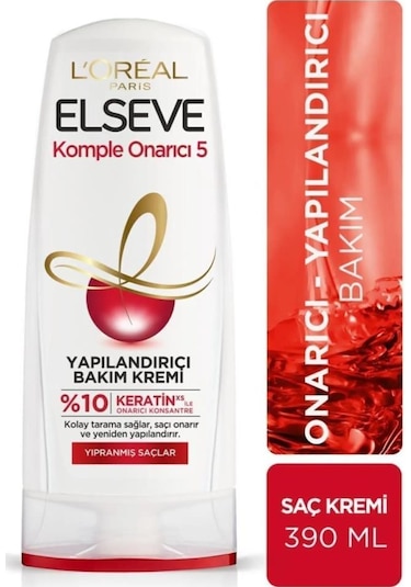 Elseve Komple Onarıcı 5 Yapılandırıcı Bakım Kremi 5 x 390 ML