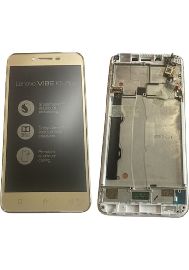 Lenovo Uyumlu K5 Plus Lcd Ekran Çıtalı Full Servis Ekran A6020a46 Senalstore