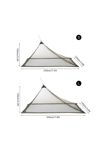 Springsun "taşınabilir Kamp Sineklik Çadırı - Hızlı Kurulum & Ultra Hafif 220x120x100cm " Çok Renkli