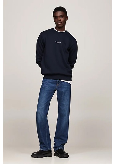 Erkek Yuvarlak Yaka Sweatshirt - Lacivert Desert Sky Erkek Yuvarlak Yaka Sweatshirt - Lacivert Desert Sky