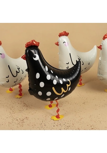 Davajdarit' Yürüyen Tavuk Balonu 365402522 Siyah