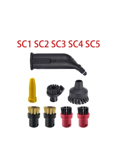 Lıcorıce Karcher Sc3 Sc4 Sc5 Buharlı Elektrikli Süpürge Güç Nozulu Seti İçin Uygundur Aksesuar Seti
