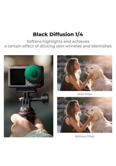 K&f Concept Nd2-32 & Cpl & Black Mist 1/4 Filter Kit Djıosm...