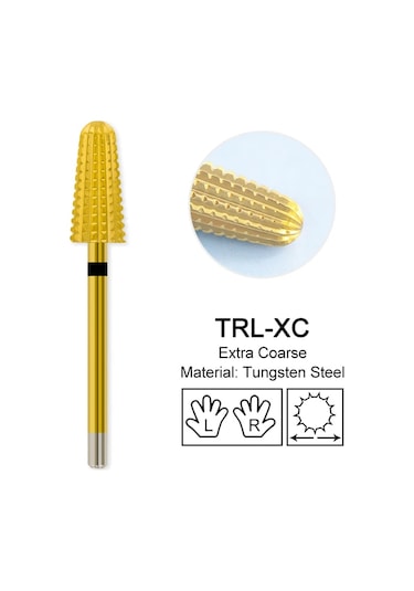 Konik Namlu Tırnak Matkap Uçları Tungsten Karbür Çivi Taşlama Kafası Freze Kesici 4xc Sert Yumuşak Jel Kaldırma Parlatma Dıy Araçları Desert Camo