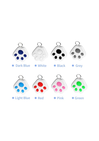 Geeroyoo Akıllı Köpek İzleyici: Bluetooth Takip Cihazı, Anahtarlık, İki Yönlü Alarm, Yeşil