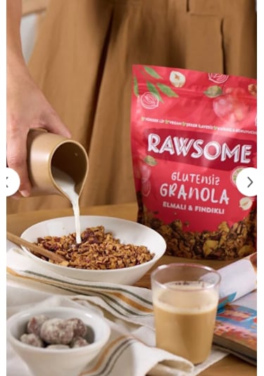 Glutensiz Elmalı & Fındıklı Granola 250 G