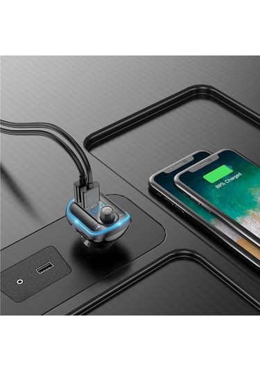 Suntek Bluetooth 5.0 Handsfree FM MP3 Oynatıcı Araç Vericisi