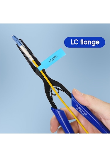 Sones Comptyco Vcfs-18 Sc/lc Fiber Optik Konnektör Fişi Ve Kelepçe Çekme Aletleri Flanş Uzun Nozul Klipsi