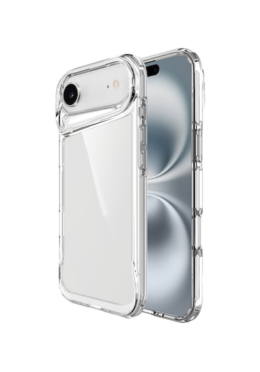 Apple Uyumlu iPhone 17 Air Kılıf Zore T-max Kapak Seffaf
