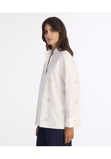 Yargıcı Regular Hakim Yaka Uzun Kol Gömlek 25kkgm6042x 002 Beyaz