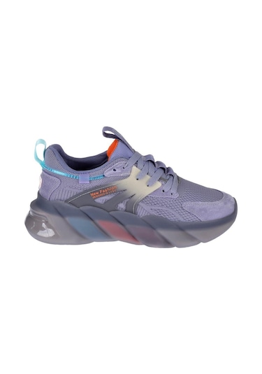 Pullman Triko Kadın Spor Ayakkabı Sneaker Gj-487 Mor - Kadın Mor