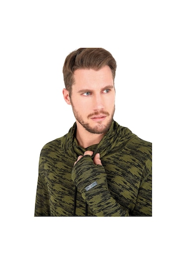 Blackspade Erkek Termal Sweatshirt 2. Seviye 30703 - Baskılı Çok Renkli
