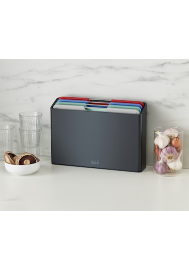 Joseph Joseph Folio 60214 Regular Kesme Tahtası Seti Grafit