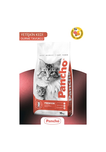 Pancho Gurme Kuzu Etli Yetişkin Kedi Maması 15 Kg