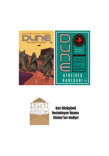 Dune: Butleryan Cihadı + Dune: Atreides Hanedanı Hanedanlık Üçlemesi Birinci Kitap