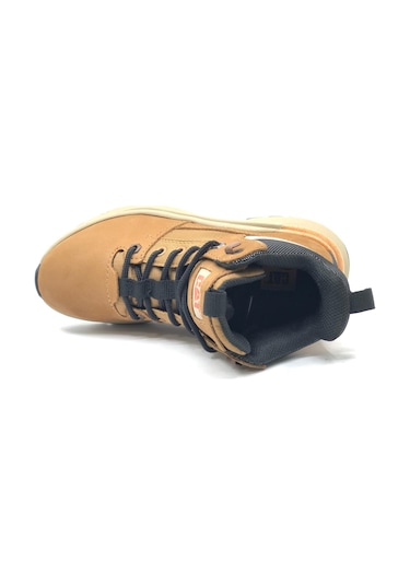 Caterpillar P312068 Colorado Sneaker Boot Casual Hakiki Deri Unisex Bot Sarı