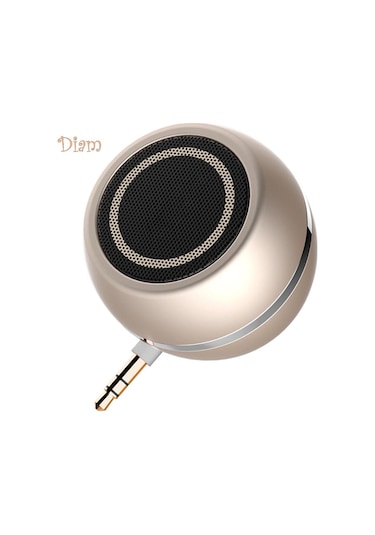 Yeşil Anbs A5 3.5mm Mini Müzik Hoparlörü Hoparlör Ses Amplifikatör Cep Telefonu Laptop İçin