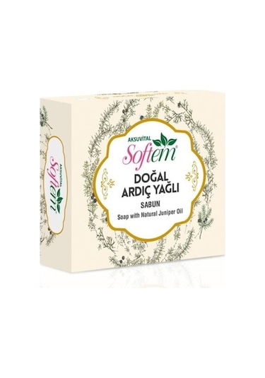 Softem Doğal Ardıç Yağlı Katı Sabun 130 G