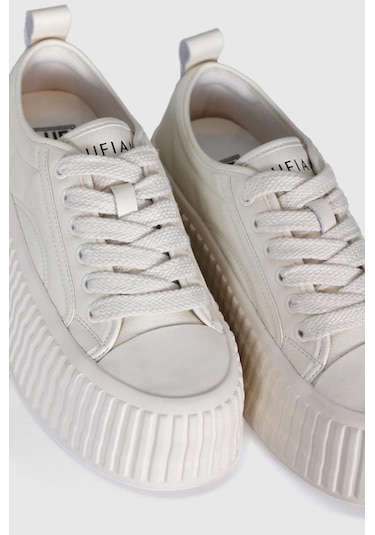 Lufian Lufıan Dıana Beyaz Deri Kadın Sneaker 001