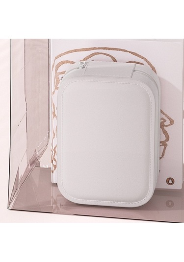 Novahub Gümüş Aynalı Kozmetik Çanta, 1200mah Pil, Pembe Pembe Pembe