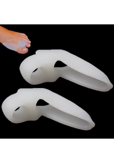 Sones 5 Çift Jel Ayak Parmağı Ayırıcı Beyaz