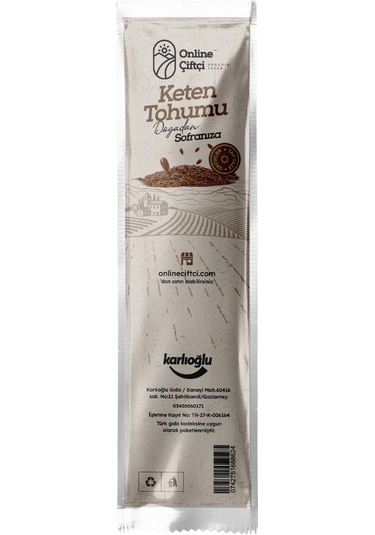 Online Çiftçi Keten Tohumu 100 G