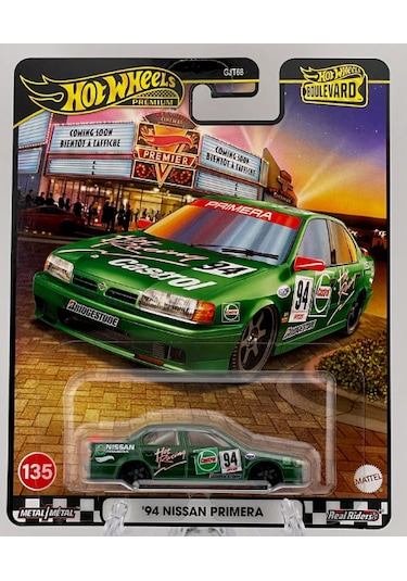 Hot Wheels Premium Boulevard '94 Nissan Primera Yeşil