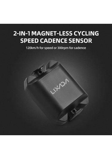 Hız Ve Tempo Sensörü 2'si 1 Arada Bisiklet Hız Tempo Y29099 Siyah Siyah
