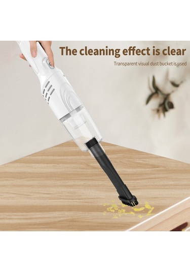Singree Araba Elektrikli Süpürgesi Kablosuz El Araba Elektrikli Süpürgesi Güçlü Emiş Temizleme Fırçası İle Araba Ev