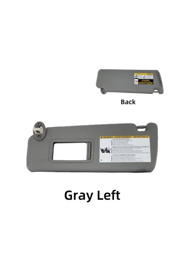 Xuweiwei Toyota 4runner 2010-2023 Sol Perdesi Sürücü Gri Isı Yalıtımlı Makyaj Aynalı