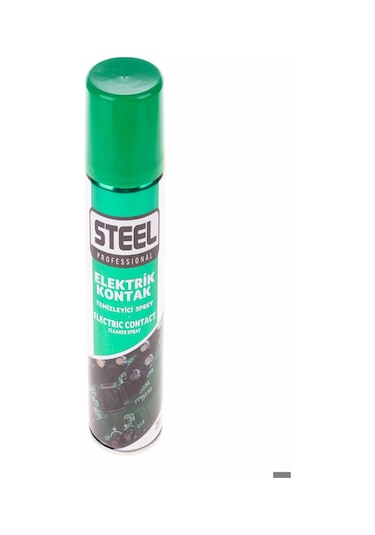 Steel Elektrik Devre Kontak Temizleyici Sprey 200 ML